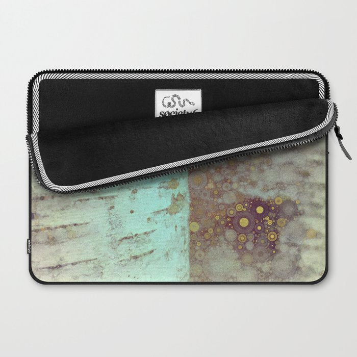 Autumn Birch Tree Abstract Laptop Sleeve Gallery Image 2