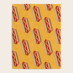 FAST FOOD / Hot Dog - pattern Poster Gallery Image 4