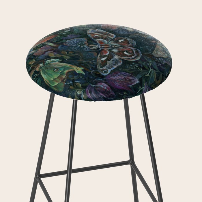 Atlas Moth  Mushroom Night Stool Gallery Image 2