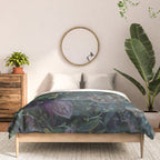 Atlas Moth  Mushroom Night Comforter Gallery Image 3