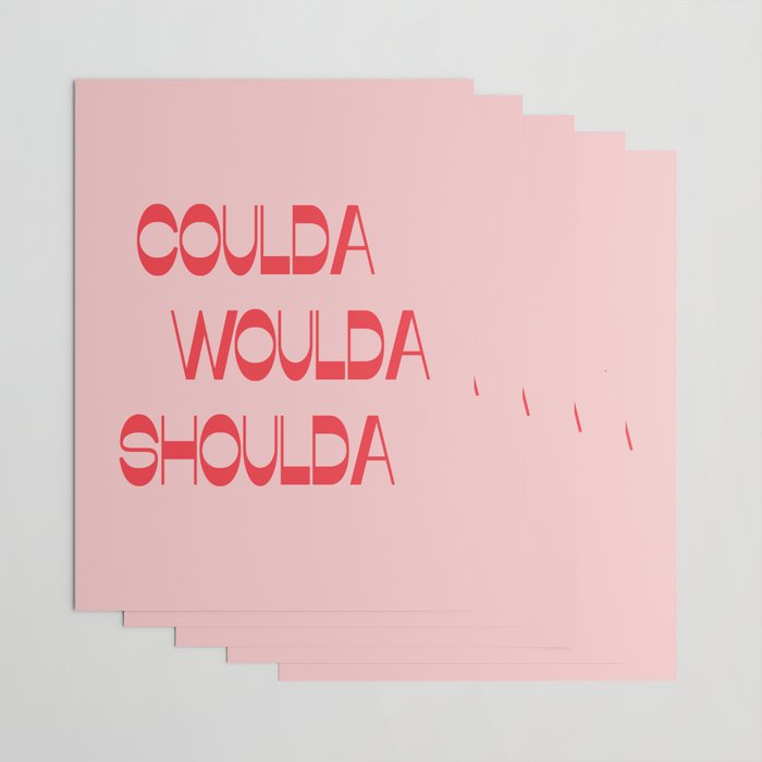 Coulda Woulda Wrapping Paper Gallery Image 3