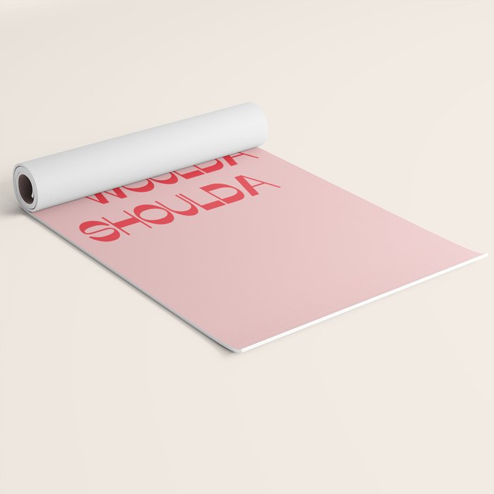 Coulda Woulda Yoga Mat Gallery Image 2