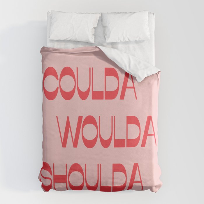 Coulda Woulda Duvet Cover Gallery Image 1