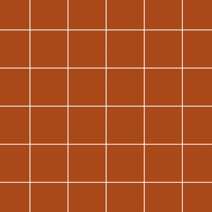 Windowpane Check Grid (white/burnt orange) Coffee Mug Gallery Image 2