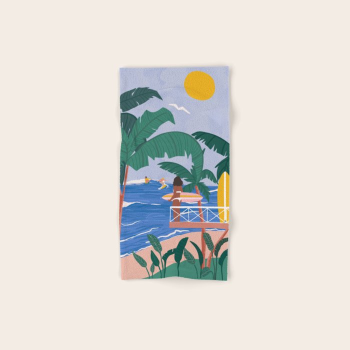Beach House Bath Towel Gallery Image 1