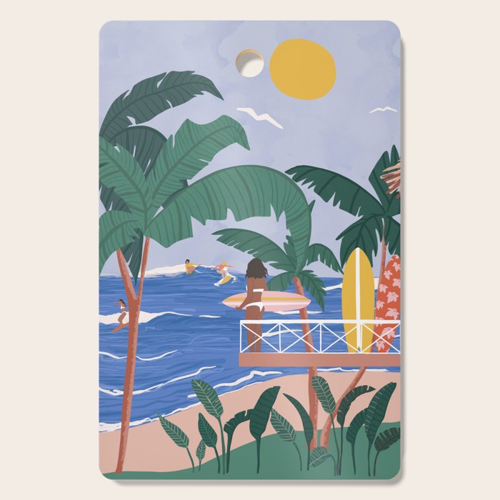 Beach House Cutting Board Gallery Image 1
