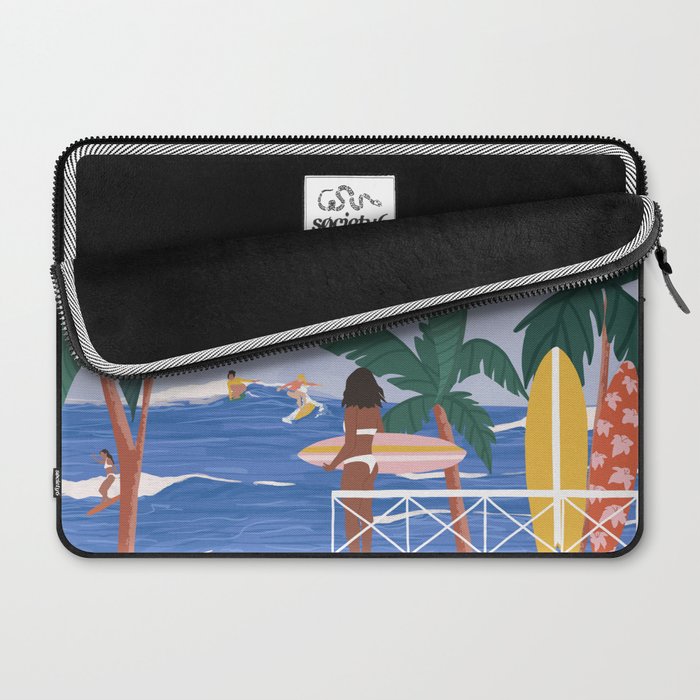 Beach House Laptop Sleeve Gallery Image 2