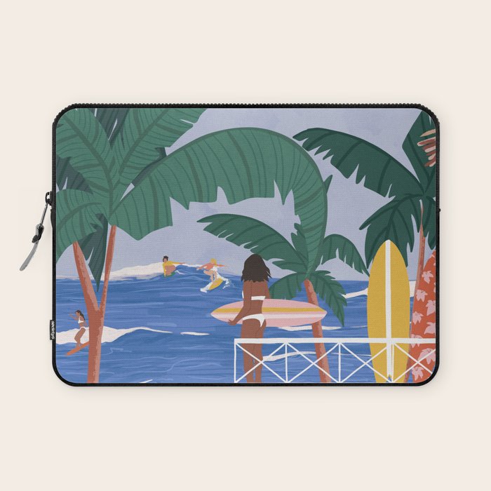 Beach House Laptop Sleeve Gallery Image 1