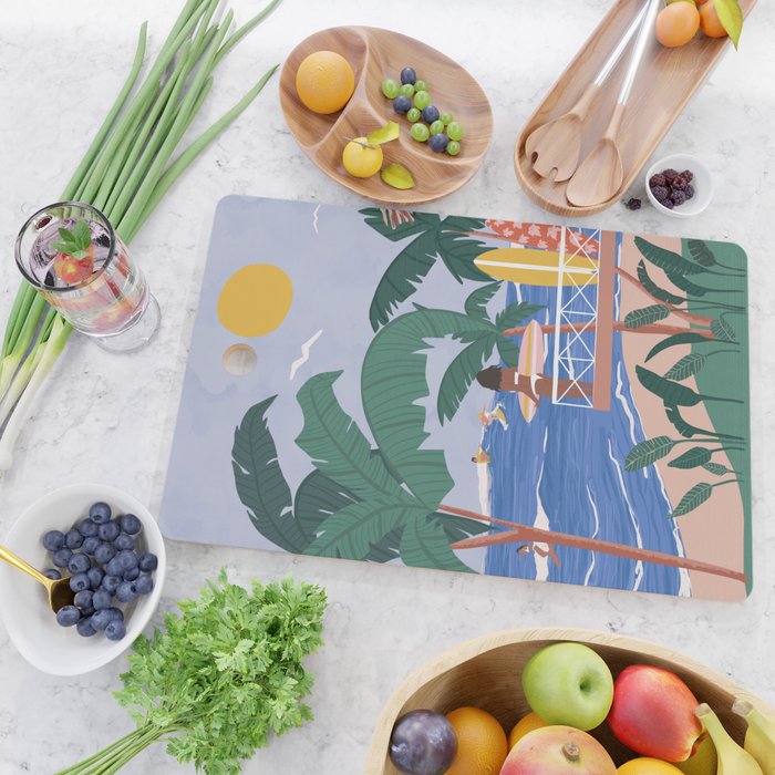 Beach House Cutting Board Gallery Image 2