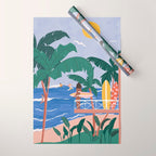Beach House Wrapping Paper Gallery Image 1