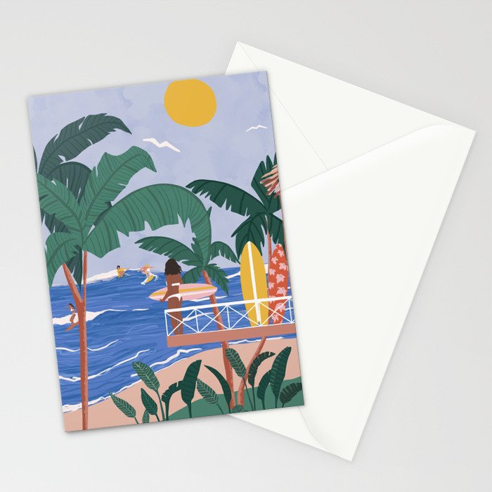 Beach House Stationery Card Gallery Image 2