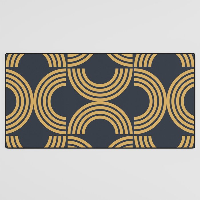 Deco Geometric 01 Desk Mat Gallery Image 3