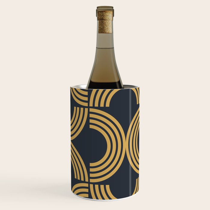 Deco Geometric 01 Wine Chiller Gallery Image 3