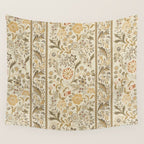 William Morris Vintage Wilhelmina Weave Lethaby Linen Cream Wall Tapestry Gallery Image 4