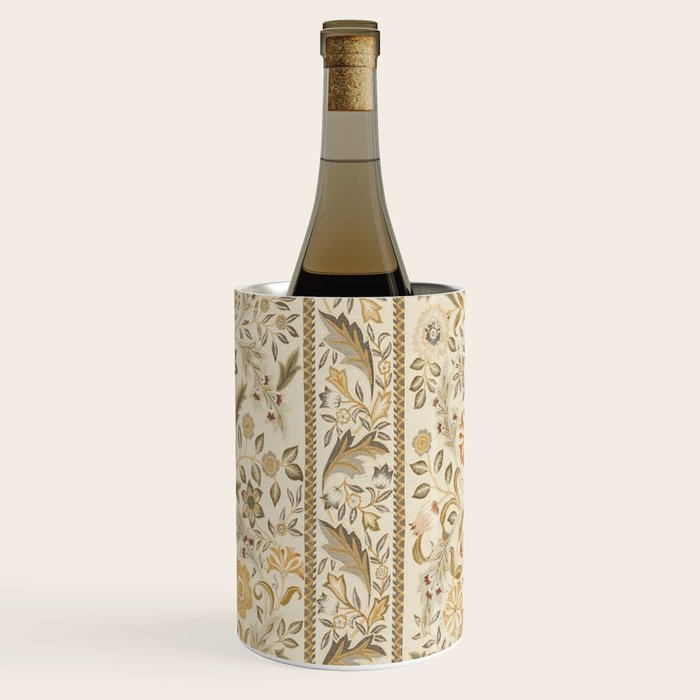 William Morris Vintage Wilhelmina Weave Lethaby Linen Cream Wine Chiller Gallery Image 3