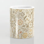 William Morris Vintage Wilhelmina Weave Lethaby Linen Cream Coffee Mug Gallery Image 4