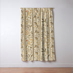 William Morris Vintage Wilhelmina Weave Lethaby Linen Cream Window Curtain Gallery Image 3
