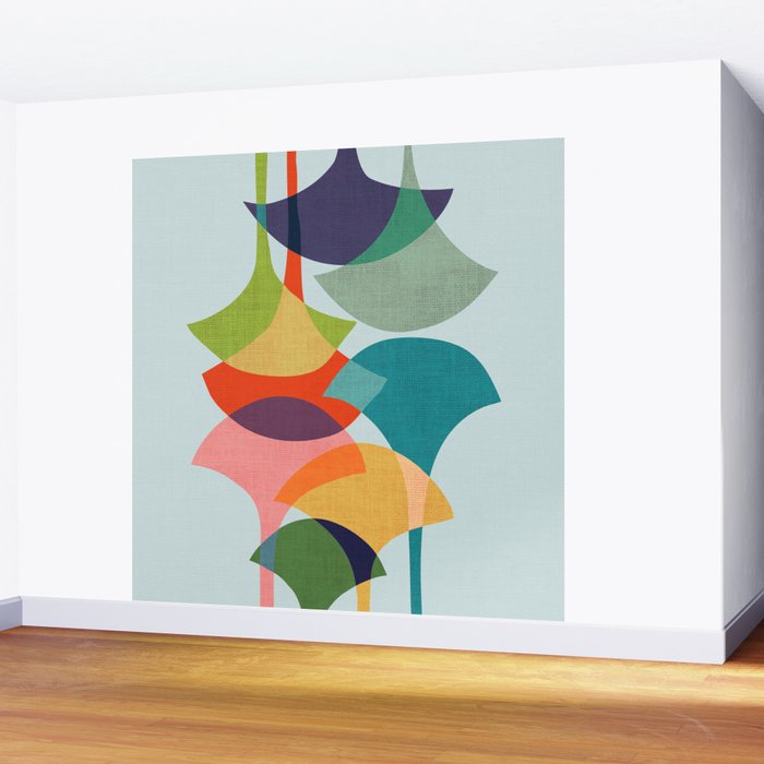 Ginkos Wall Mural Gallery Image 2