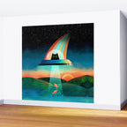 The Purrfect Alien Wall Mural Gallery Image 2