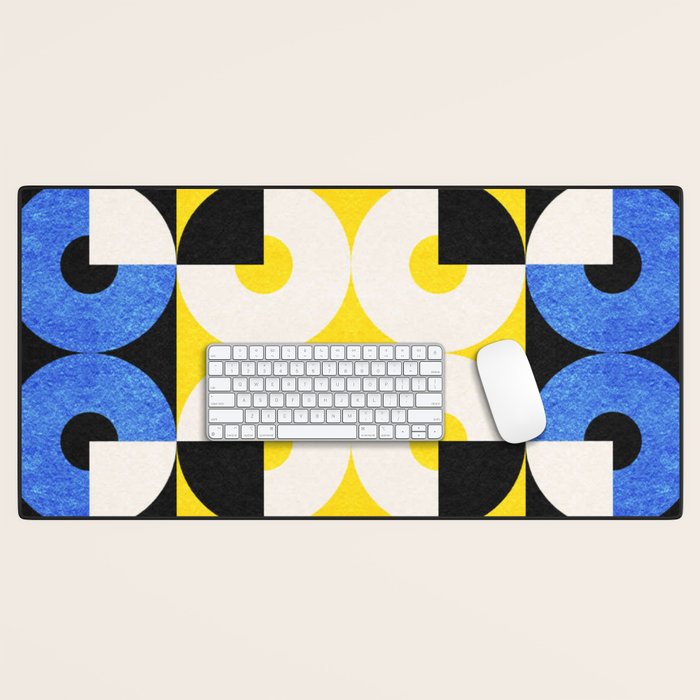 Square and Circle Desk Mat Gallery Image 1