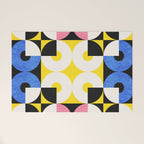 Square and Circle Welcome Mat Gallery Image 1