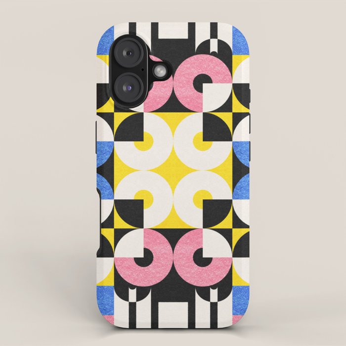 Square and Circle iPhone Case Gallery Image 1