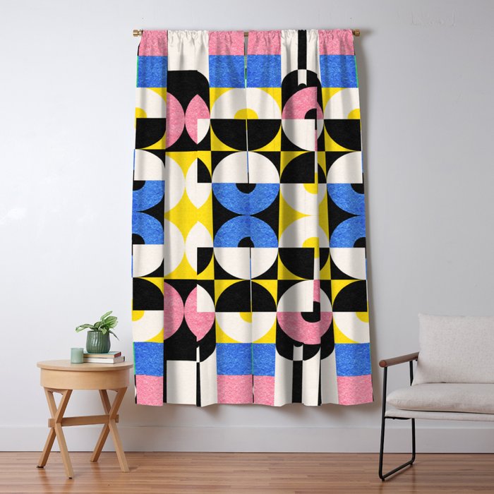 Square and Circle Window Curtain Gallery Image 5
