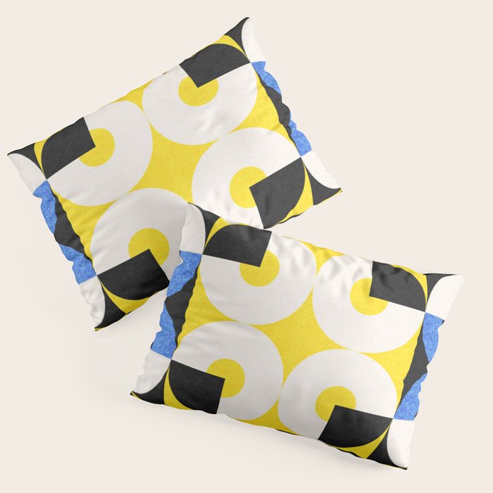 Square and Circle Pillow Sham Gallery Image 1