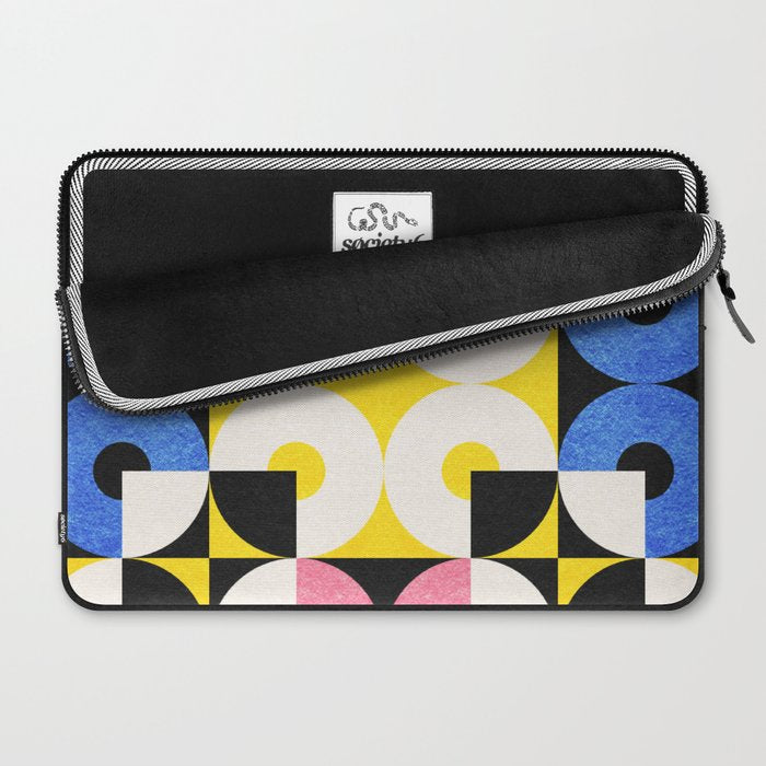 Square and Circle Laptop Sleeve Gallery Image 2