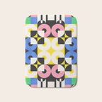 Square and Circle Bath Mat Gallery Image 1