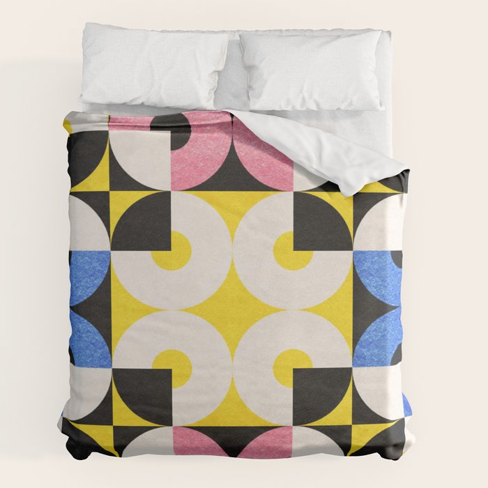 Square and Circle Duvet Cover Gallery Image 2