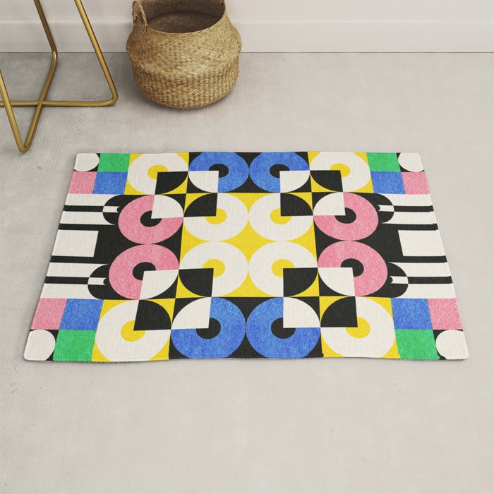 Square and Circle Rug Gallery Image 1