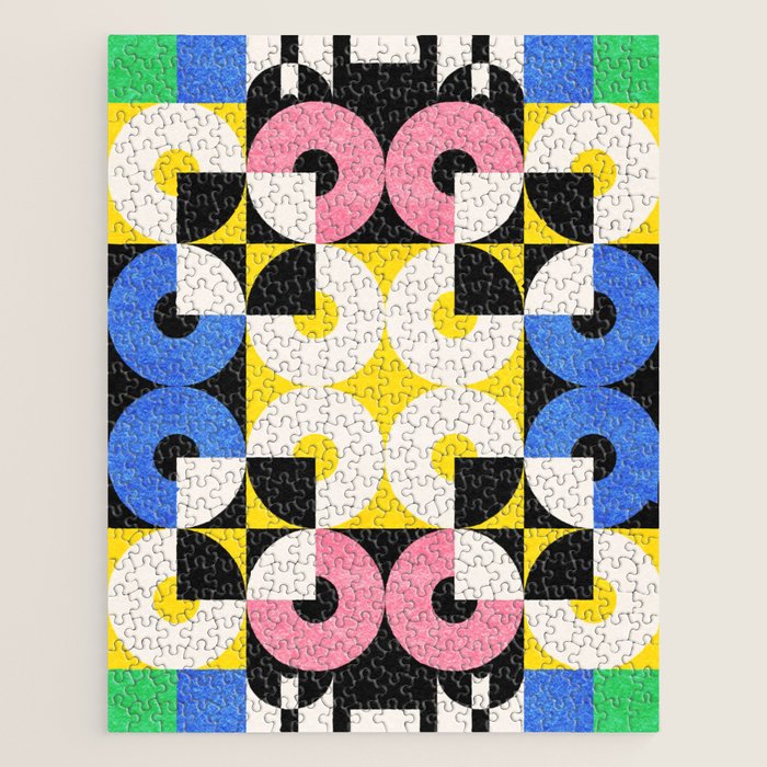 Square and Circle Jigsaw Puzzle Gallery Image 1