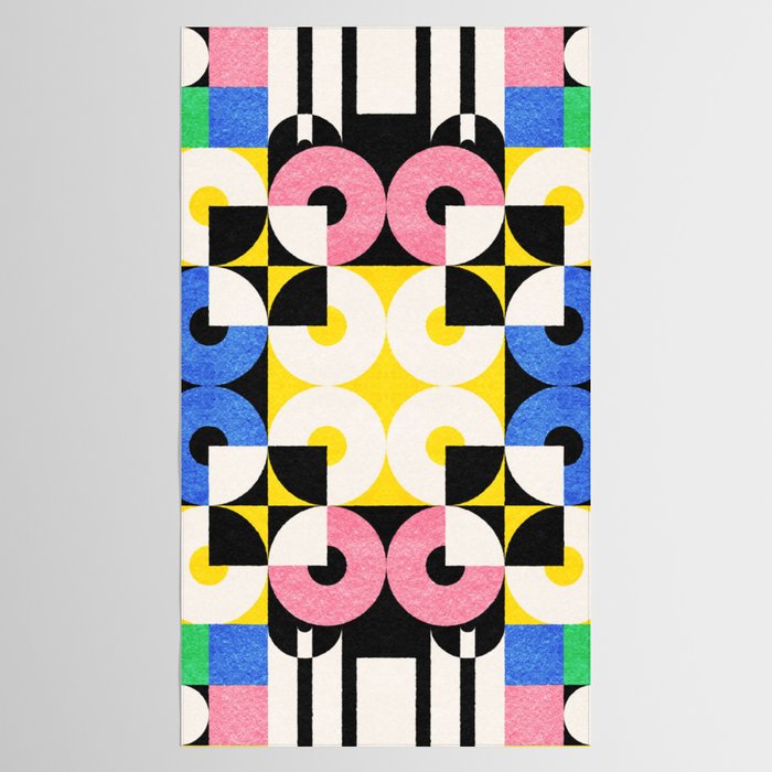 Square and Circle Tablecloth Gallery Image 2