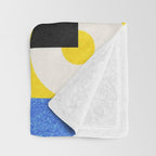 Square and Circle Throw Blanket Gallery Image 3