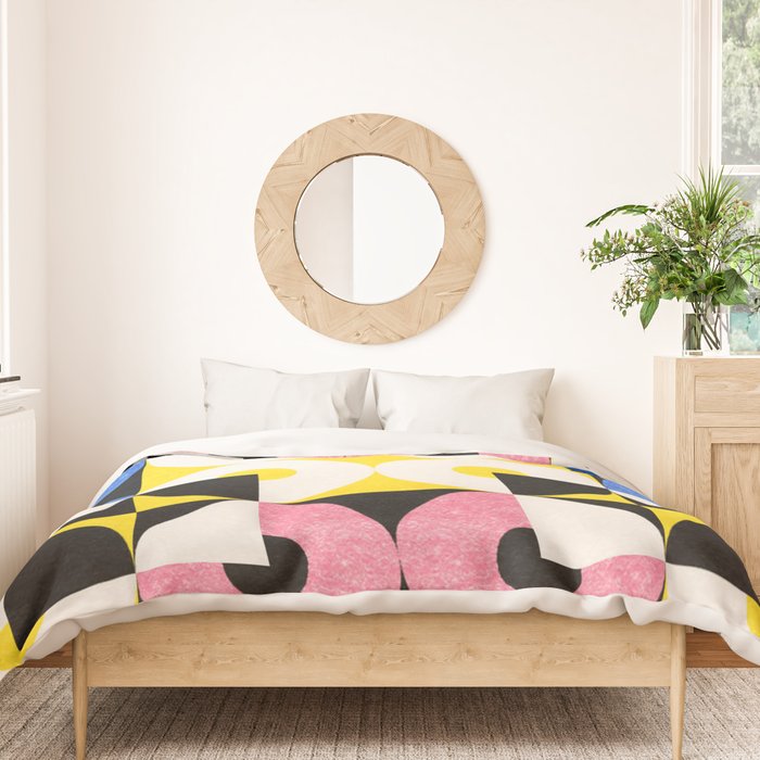 Square and Circle Duvet Cover Gallery Image 3