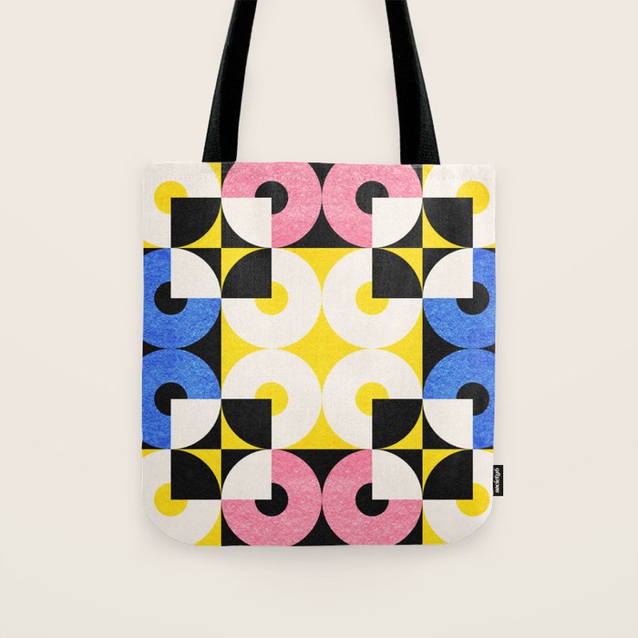 Square and Circle Tote Bag Gallery Image 1
