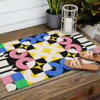 Square and Circle Outdoor Rug Gallery Image 2