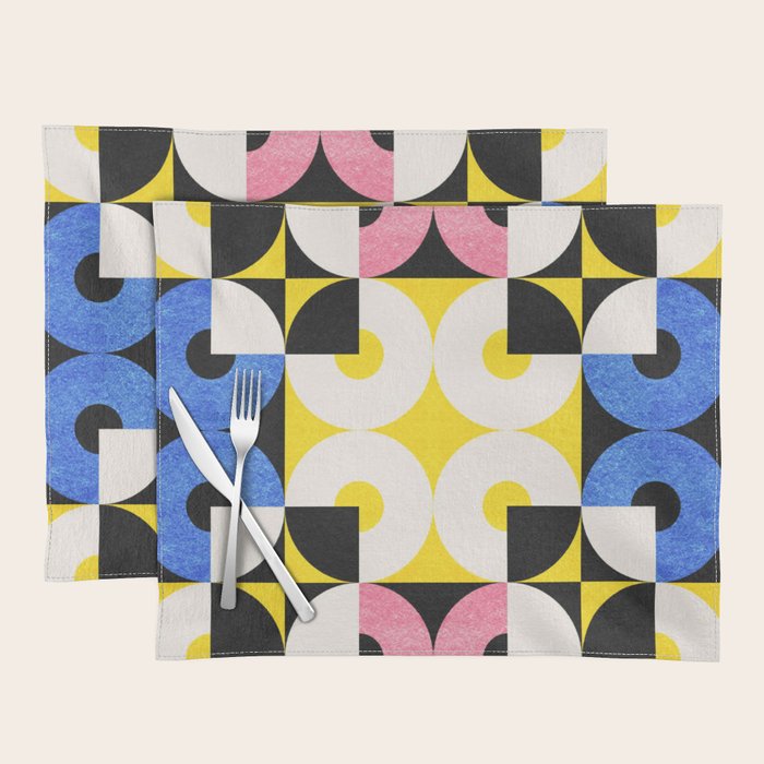 Square and Circle Placemat Gallery Image 1