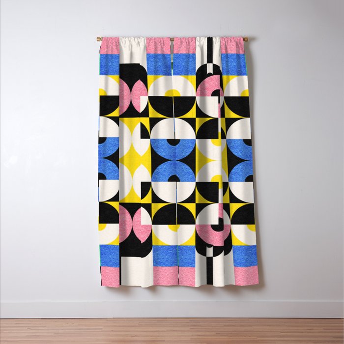 Square and Circle Window Curtain Gallery Image 3