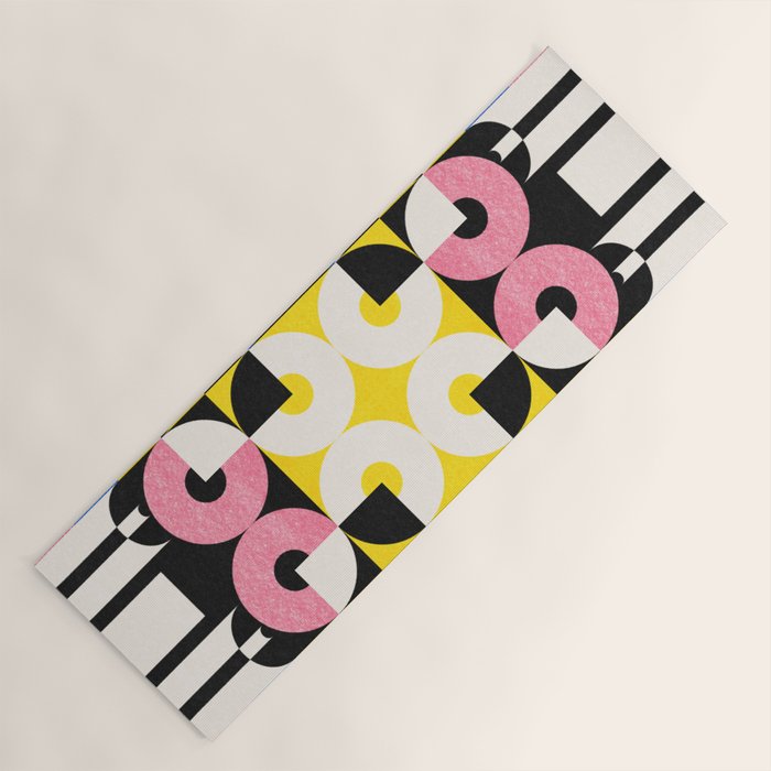 Square and Circle Yoga Mat Gallery Image 1