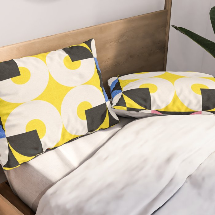 Square and Circle Pillow Sham Gallery Image 2