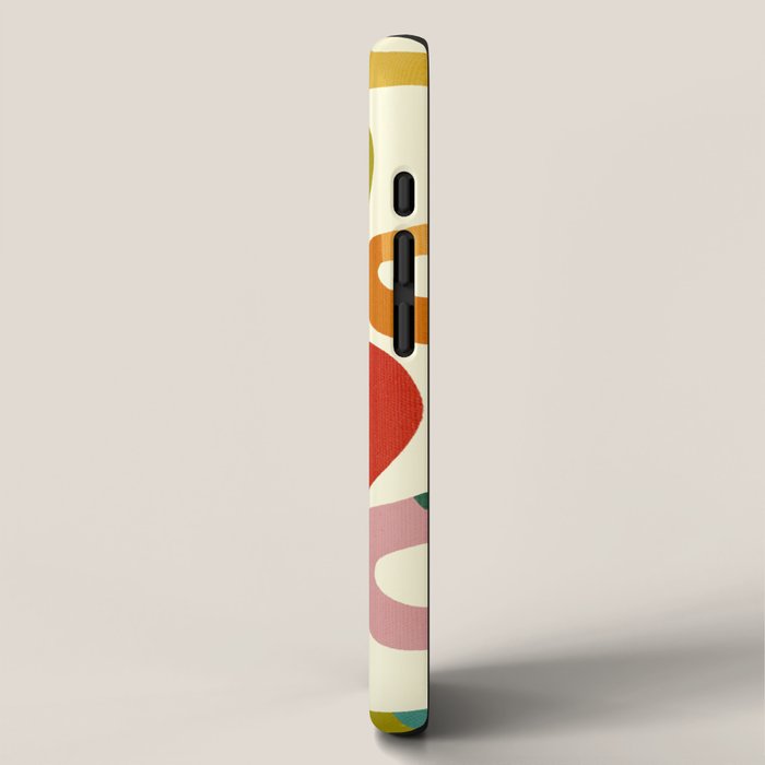 Fun, colorful and squiggly lines iPhone Case Gallery Image 2