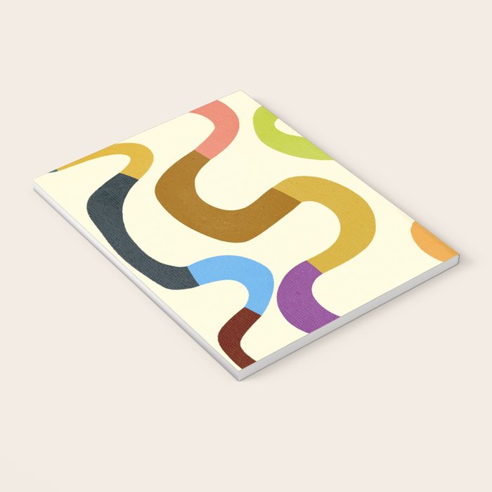 Fun, colorful and squiggly lines Notebook Gallery Image 3