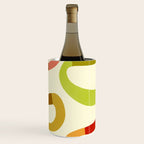 Fun, colorful and squiggly lines Wine Chiller Gallery Image 1