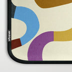 Fun, colorful and squiggly lines Laptop Sleeve Gallery Image 3