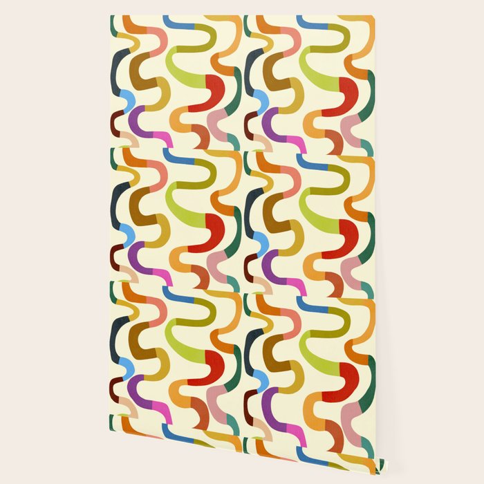 Fun, colorful and squiggly lines Wallpaper Gallery Image 2