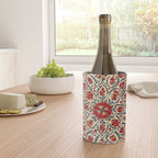 Bokhara Suzani Uzbekistan Colorful Embroidery Print Wine Chiller Gallery Image 4