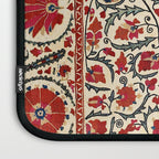Bokhara Suzani Uzbekistan Colorful Embroidery Print Laptop Sleeve Gallery Image 3