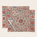 Bokhara Suzani Uzbekistan Colorful Embroidery Print Placemat Gallery Image 1
